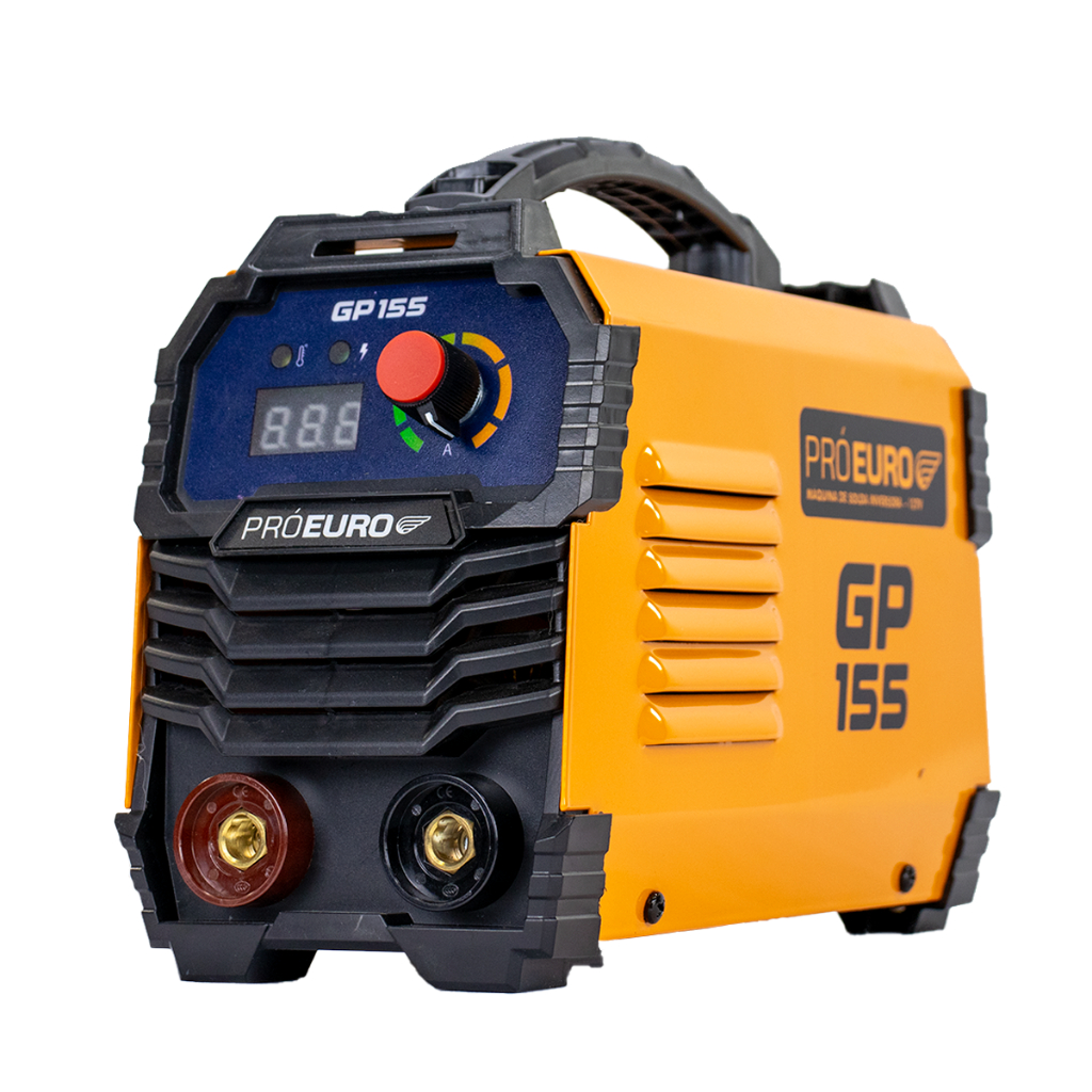 Máquina Solda GP 155A 127V MMA TIG Lift Inversora Profissional Pró Euro