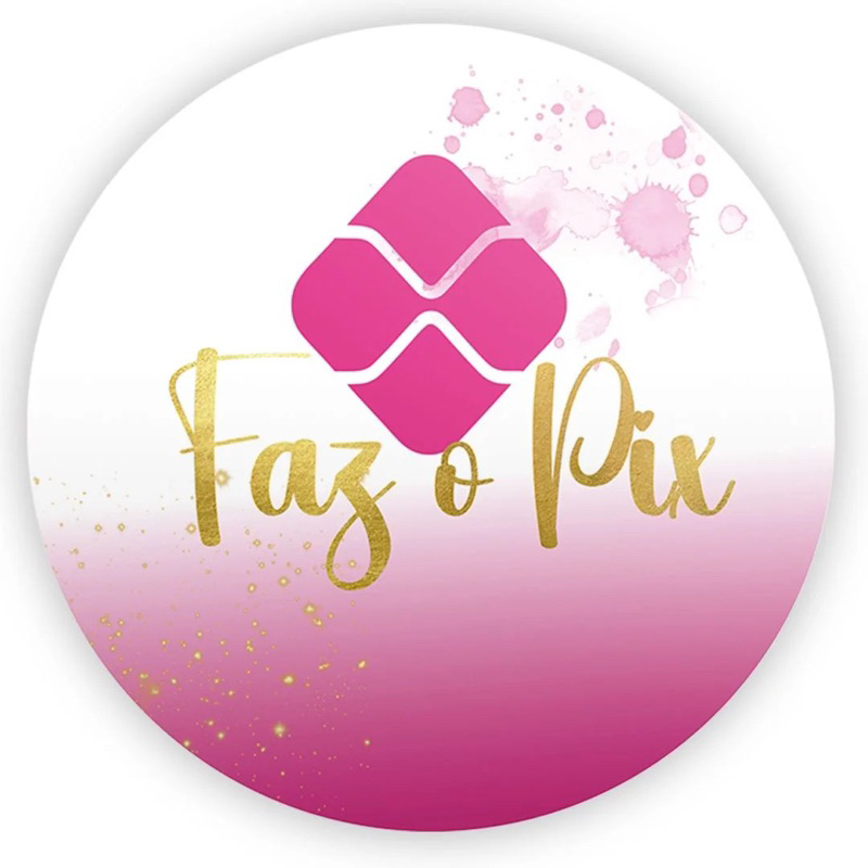 mini painel de aniversário tema faz o pix 50x50cm em Oferta na Shopee