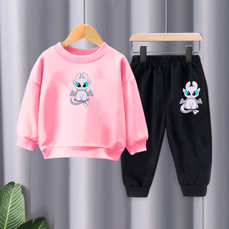 Conjunto Moletom Feminino Kit Moletons Infantil Moletom gola Careca Casaco Infantil Moleton Kids