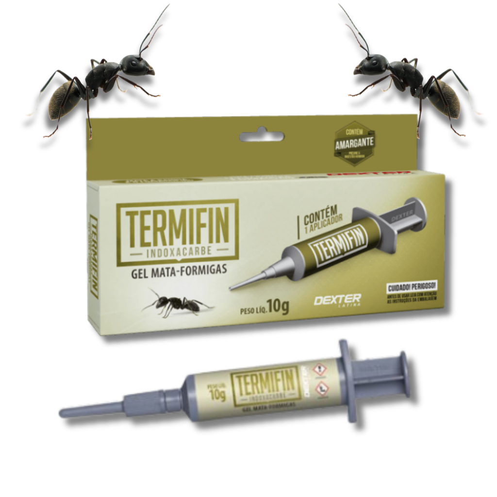 Mata Formigas em Gel Termifin 10G Seringa em Oferta na Shopee
