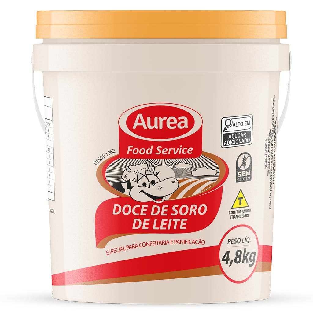 Doce de Soro de Leite 4,8kg - Aurea