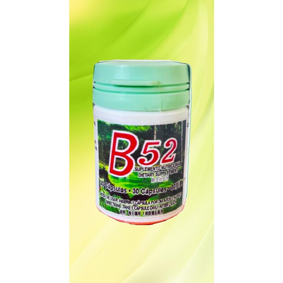 B52 Amazõnia 1 pote com 30 Capsulas