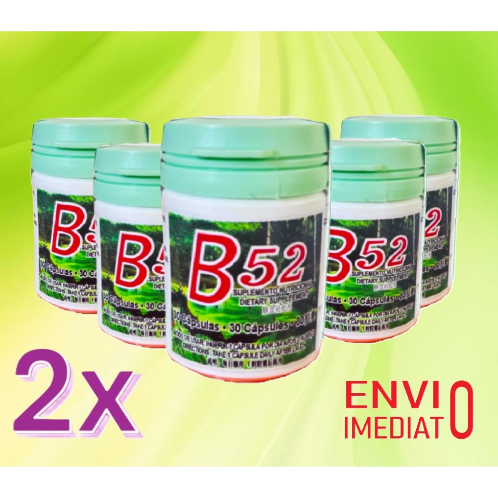 B52 Amazônia Kit 10 Potes com 30 Capsulas