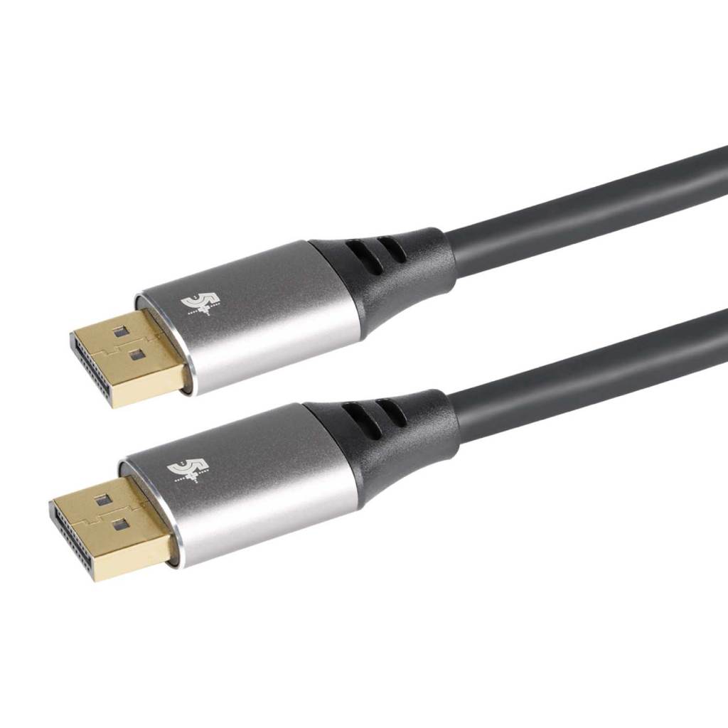 Cabo Displayport 1.4 3m 8k 60hz 4k 120hz Full Hd 240hz 5+