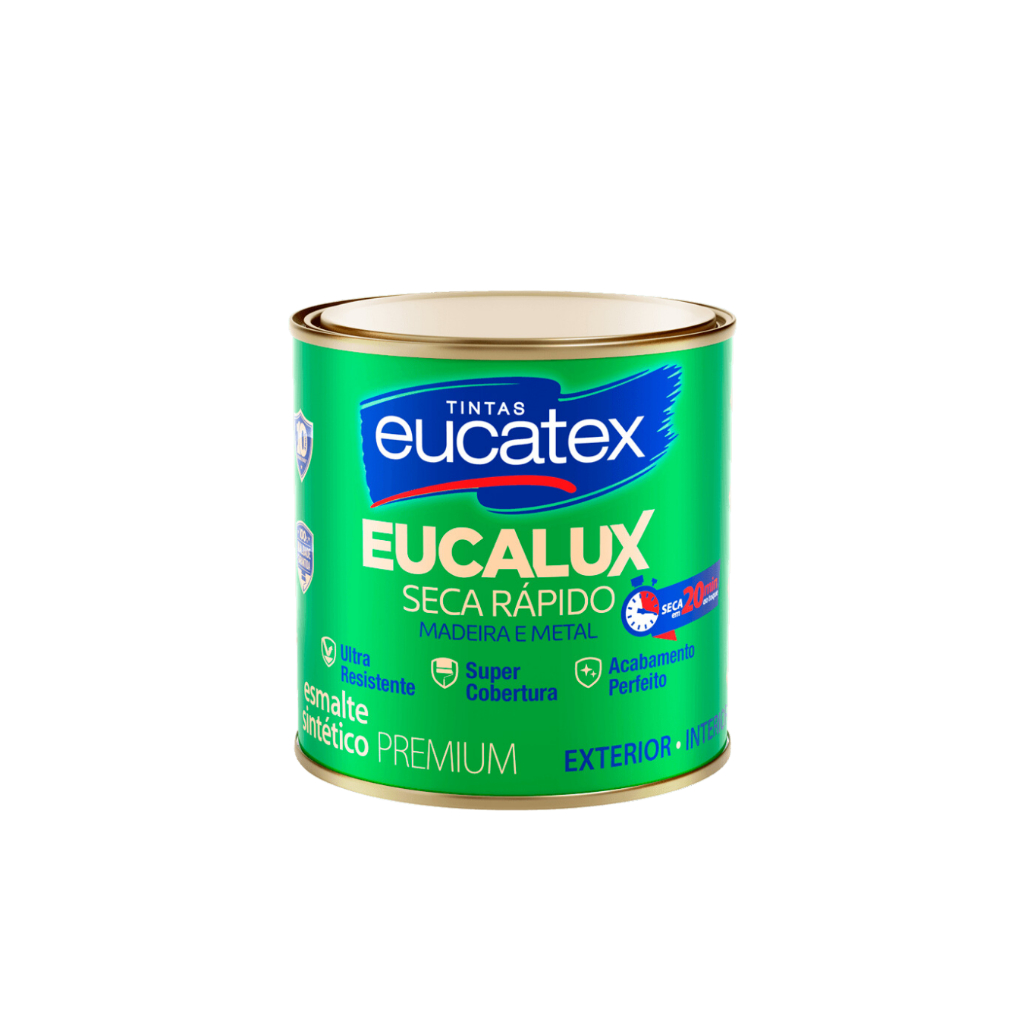 Eucalux Seca Rápido Esmalte Premium Eucatex 900ml Cores em Oferta na Shopee