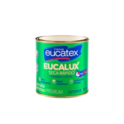 Eucalux Seca Rápido Esmalte Premium Eucatex 900ml Cores