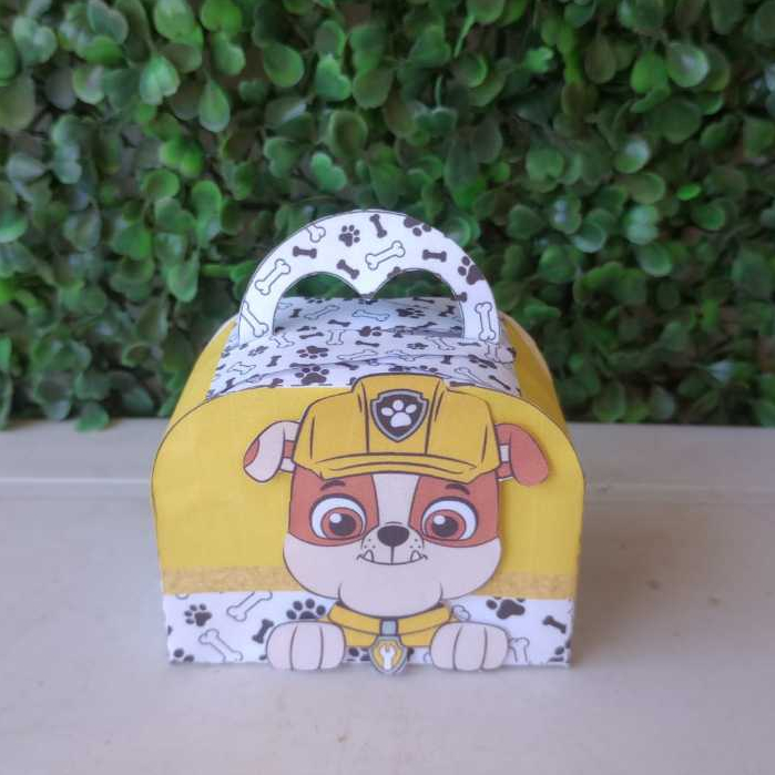 Caixa Maletinha Patrulha Canina | Personalizados | Lembrancinhas | Festa infantil | Aniversário
