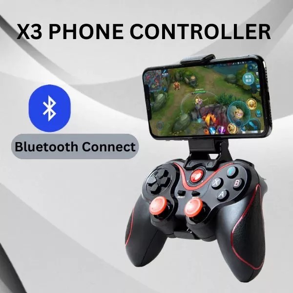 Controle X3 Sem Fio Joystick Android Ios Ps3 Pc Tv Wireless