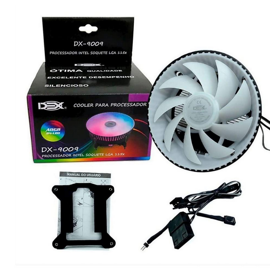 Cooler Dex Dx-9009 Processador Intel Soquete Lga 115x
