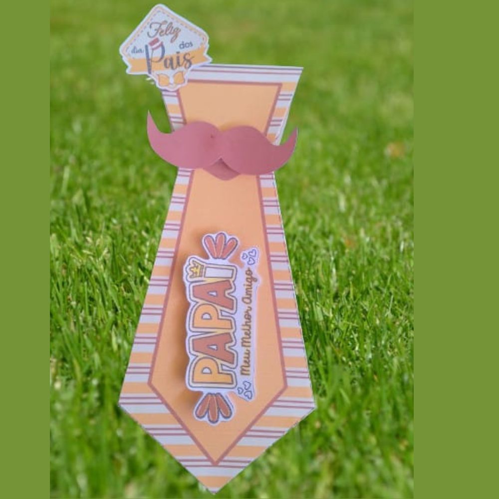 Caixa Gravata para o Dia dos Pais - caixa Personalizda-Lembrancinha de Festa ou Aniversário - Papelaria personalizada