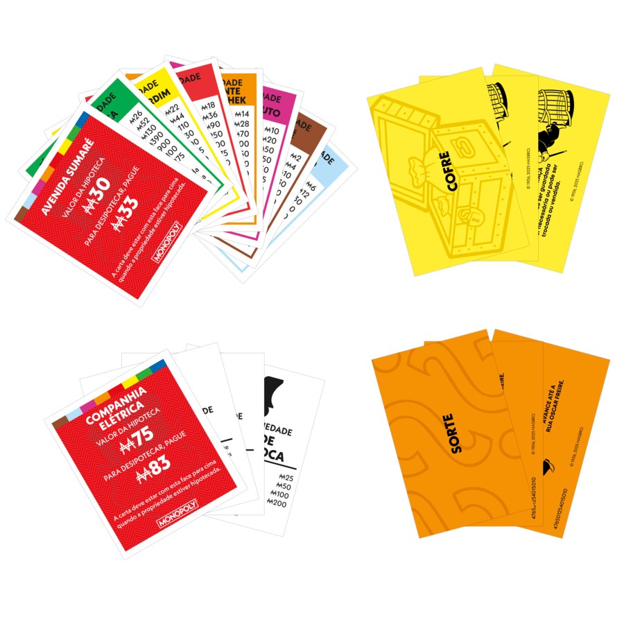 Detalhes do Jogo Monopoly Clássico Refresh - Hasbro G0009