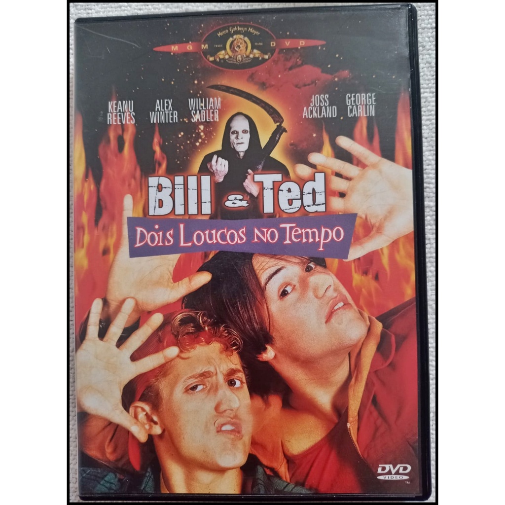 DVD Bill & Ted - Dois Loucos no Tempo - Original