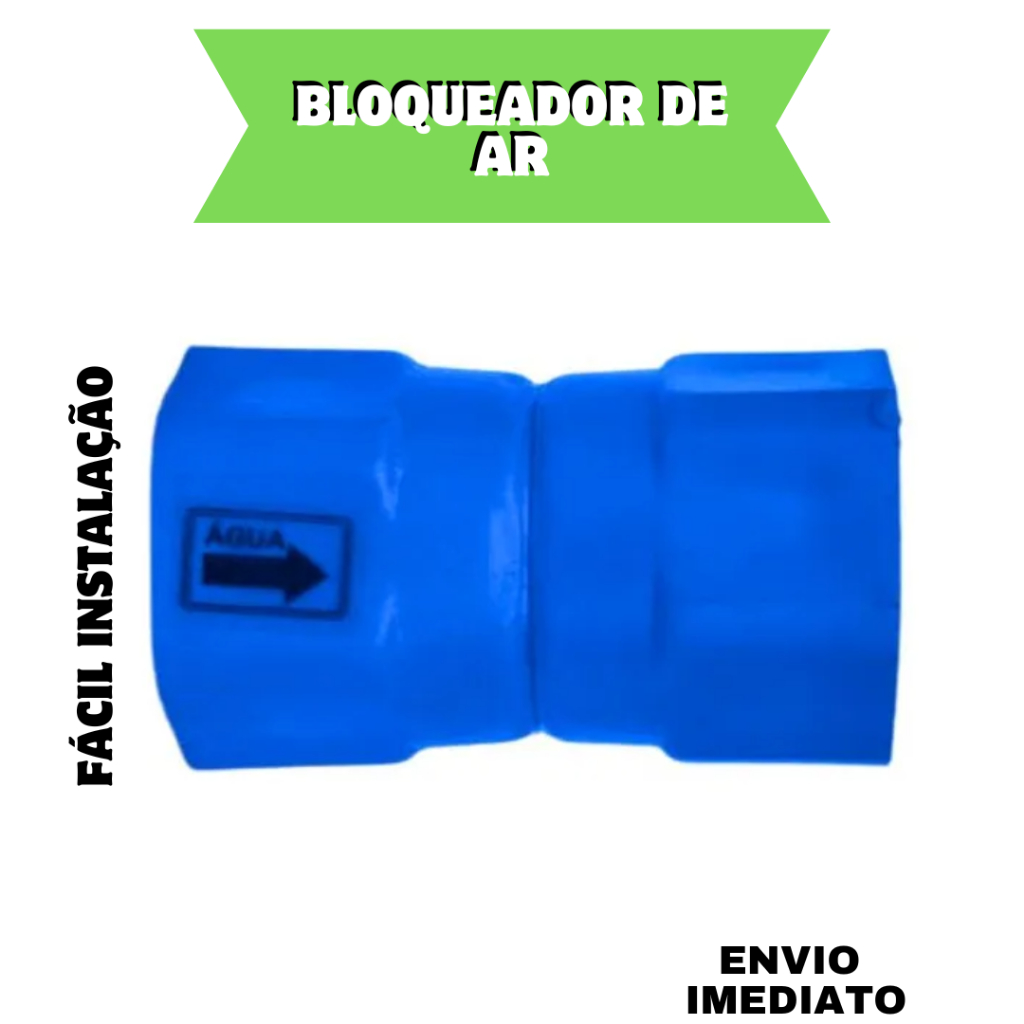 Bloqueador De Ar Hidrometro Redutor Conta Água 3/4 vendido em 1 ou 2 unidades em Oferta na Shopee