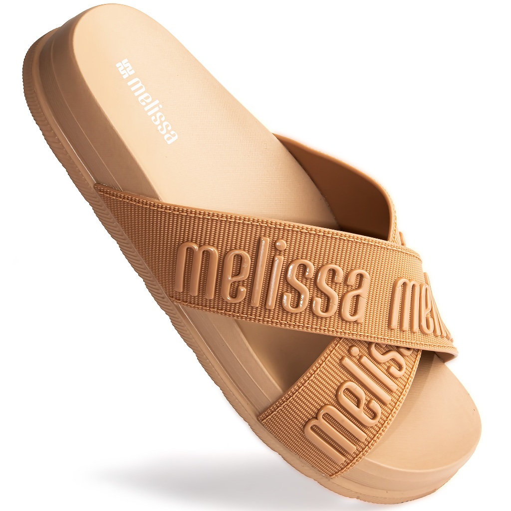 Chinelo Melissa Cozy Slide M-lover Feminino Original 36118 Marrom em Oferta na Shopee
