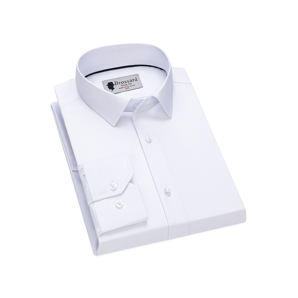 Camisa masculina de manga comprida slim fit 38% fibra de bambu 62% poliamida