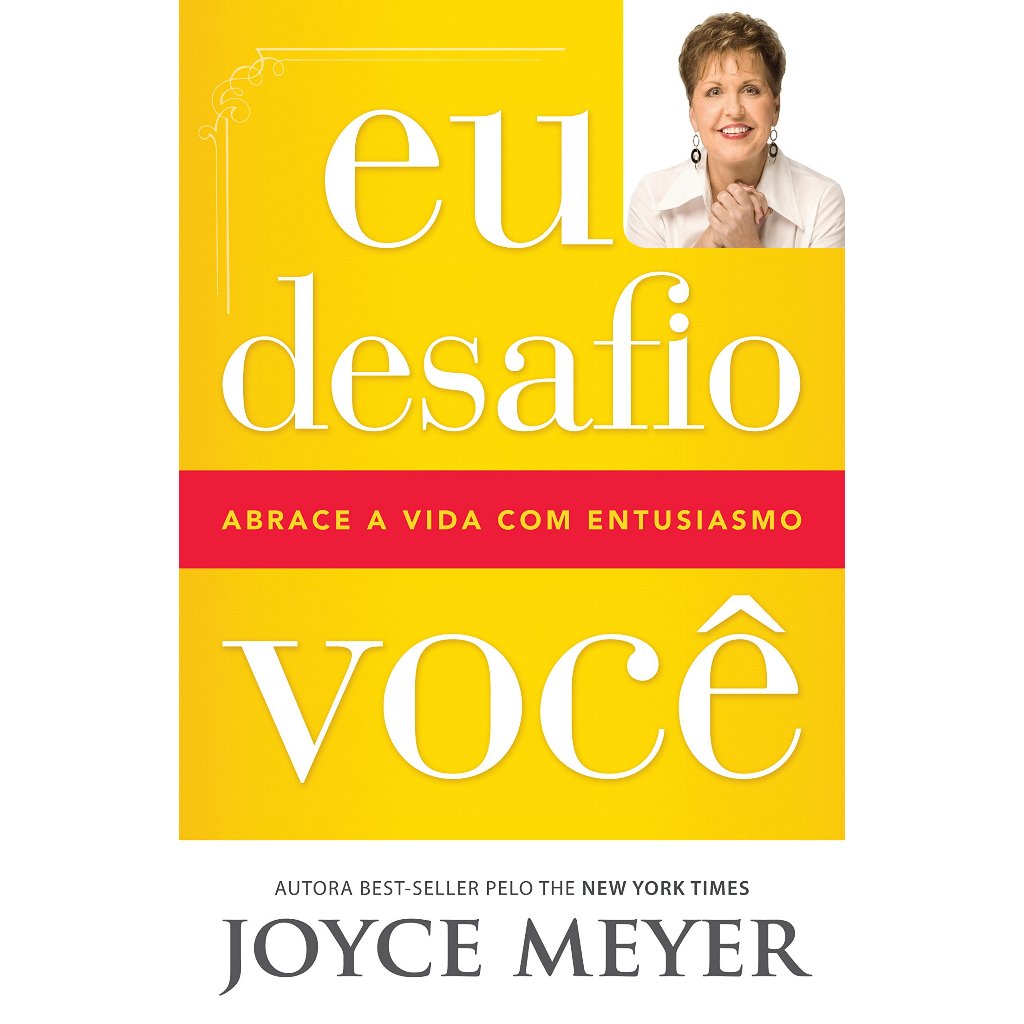Eu Desafio Você – Abrace a Vida com Entusiasmo - Joyce Meyer em Oferta na Shopee
