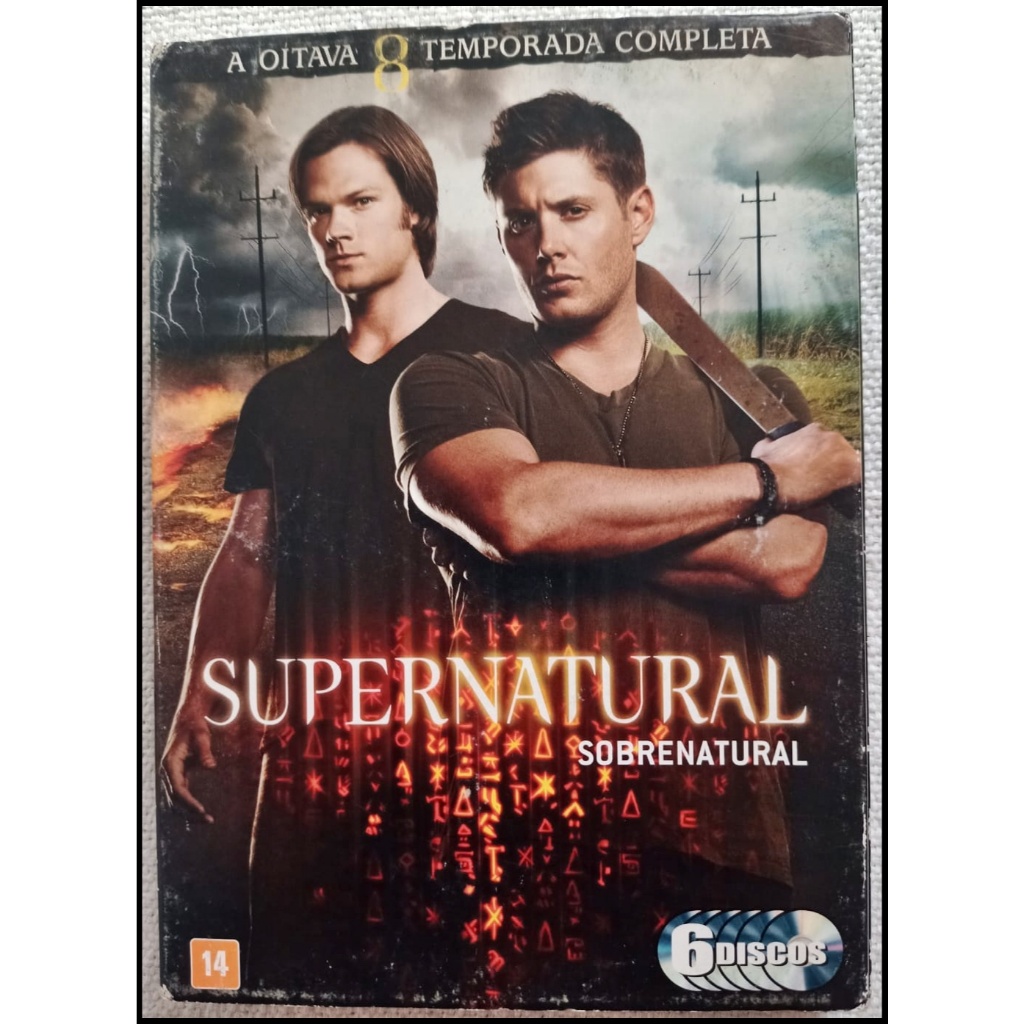 DVD Box Supernatural 8ª Temporada - Original