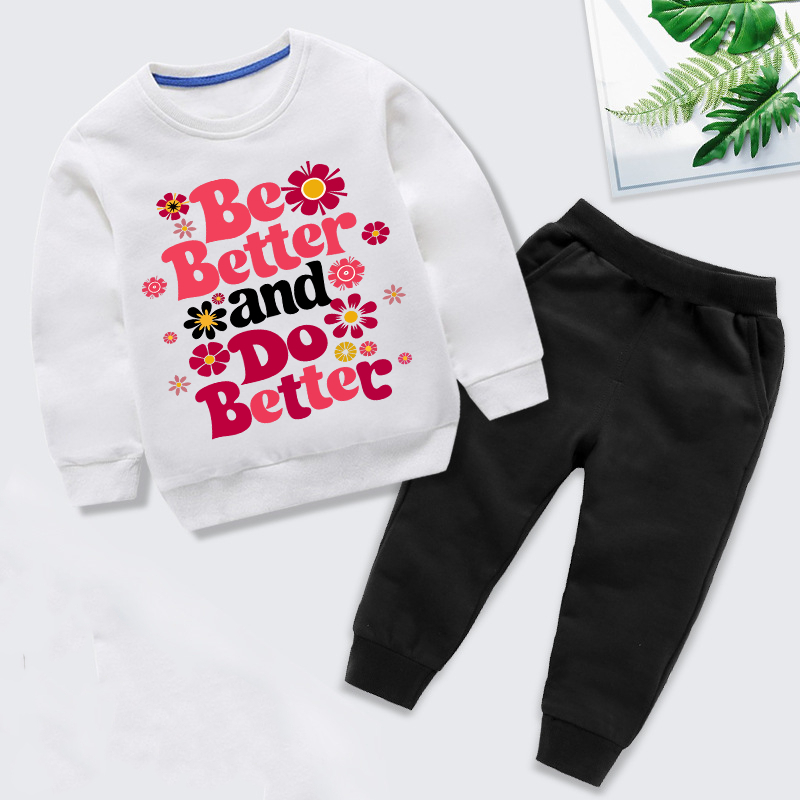 Conjunto Kit Moletom para Menina Bllusa Moletom Agasalho Infantil Blusa de Moletom Infantil Feminino