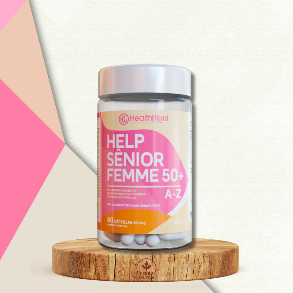 Multivitamínico Mulher Senior: Energia, Articulações E Pele