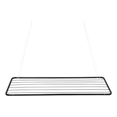 Varal De Teto Preto 1.20m X 56cm - Mor