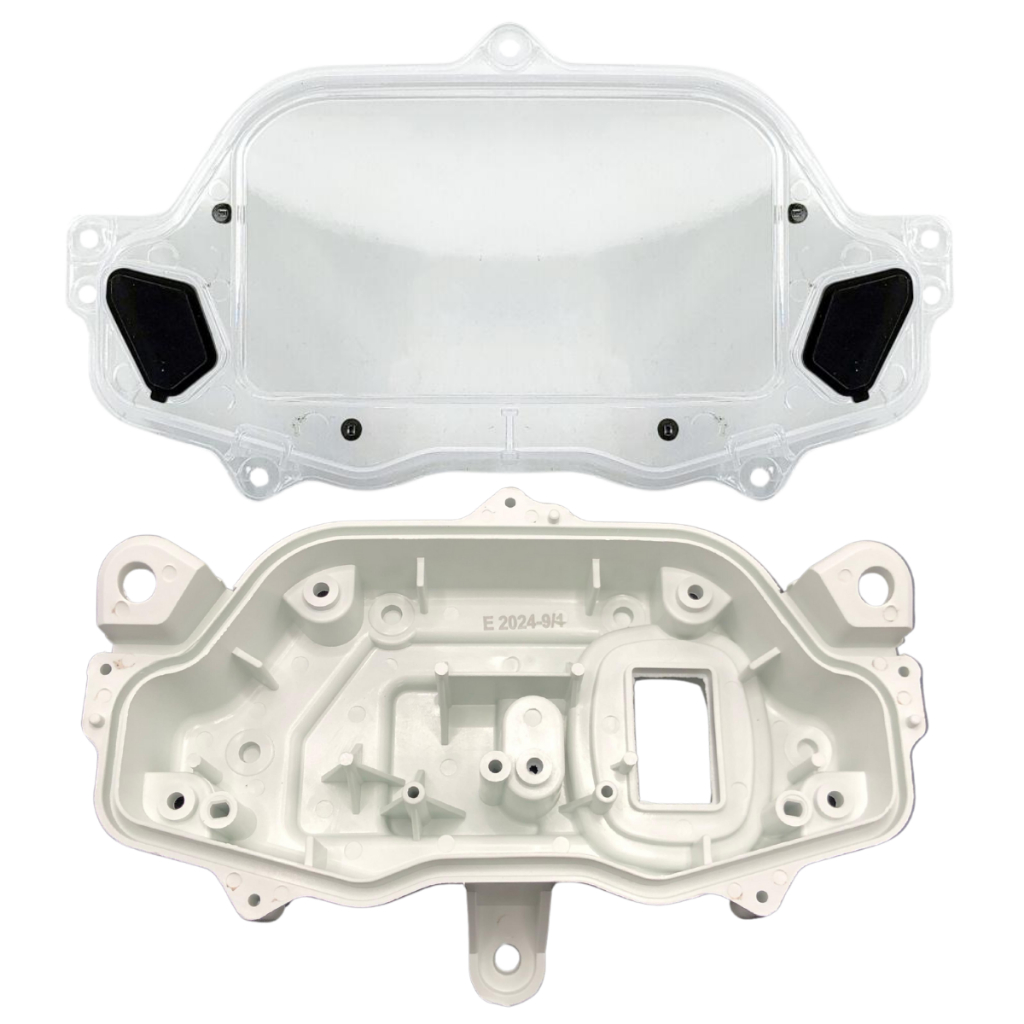 LENTE CARCAÇA DO PAINEL SUPERIOR E INFERIOR HONDA CG TITAN 160 FAN 160