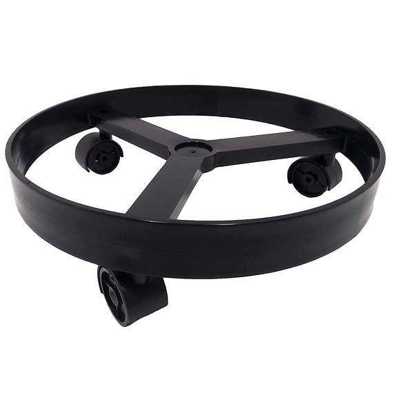 Suporte para Botijão de Gás com Roda Giratórias  Carga de Até 55Kg Vaso de Planta Galão de Água