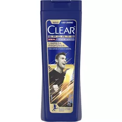 Shampoo Anticaspa Clear Men Sports Limpeza Profunda 200ml