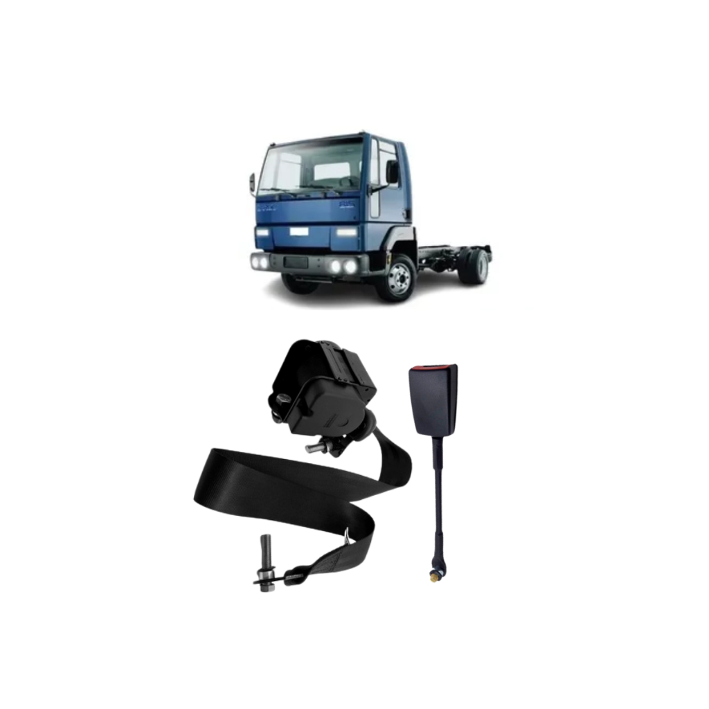Kit Cinto De Segurança Lado Motorista Esquerdo Caminhão Ford Cargo 815