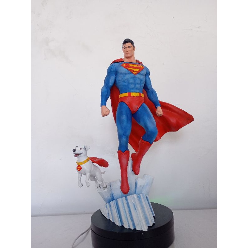 Boneco Filme Superman e Krypto Clark Kent  Super Homem Figure DC Figura De Ação Herói