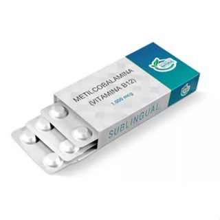 Vitamina B12 Metilcobalamina 1.000mcg Sublingual em Oferta na Shopee