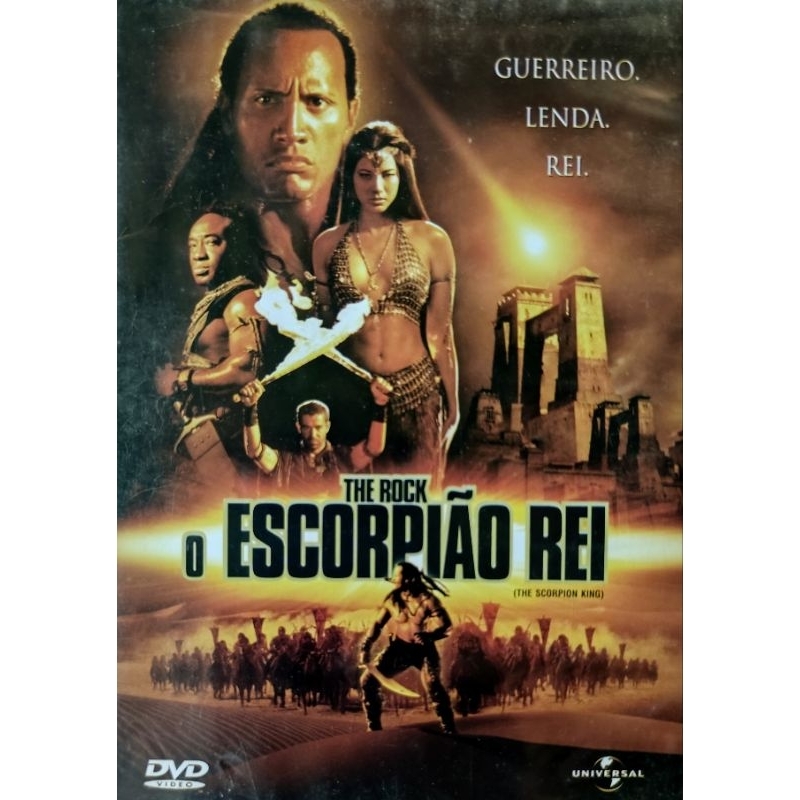 DVD The Rock - O Escorpião Rei