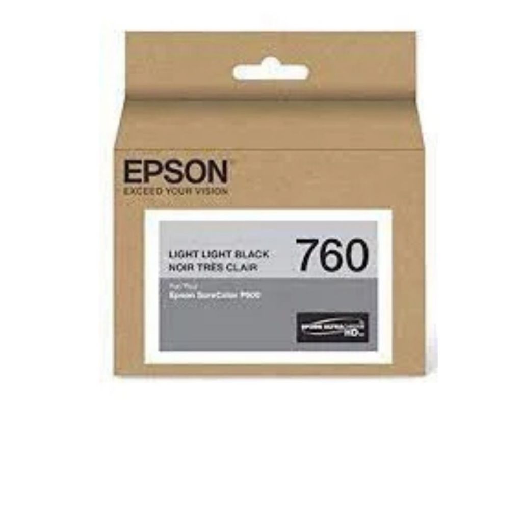 Cartucho De Tinta Epson 760 Light Light Black, Para P600