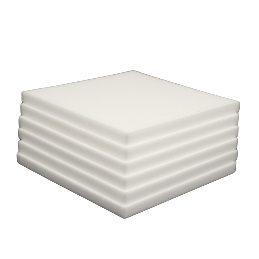 Espuma cadeira 50x50x3cm D28 - Kit 6 unid.