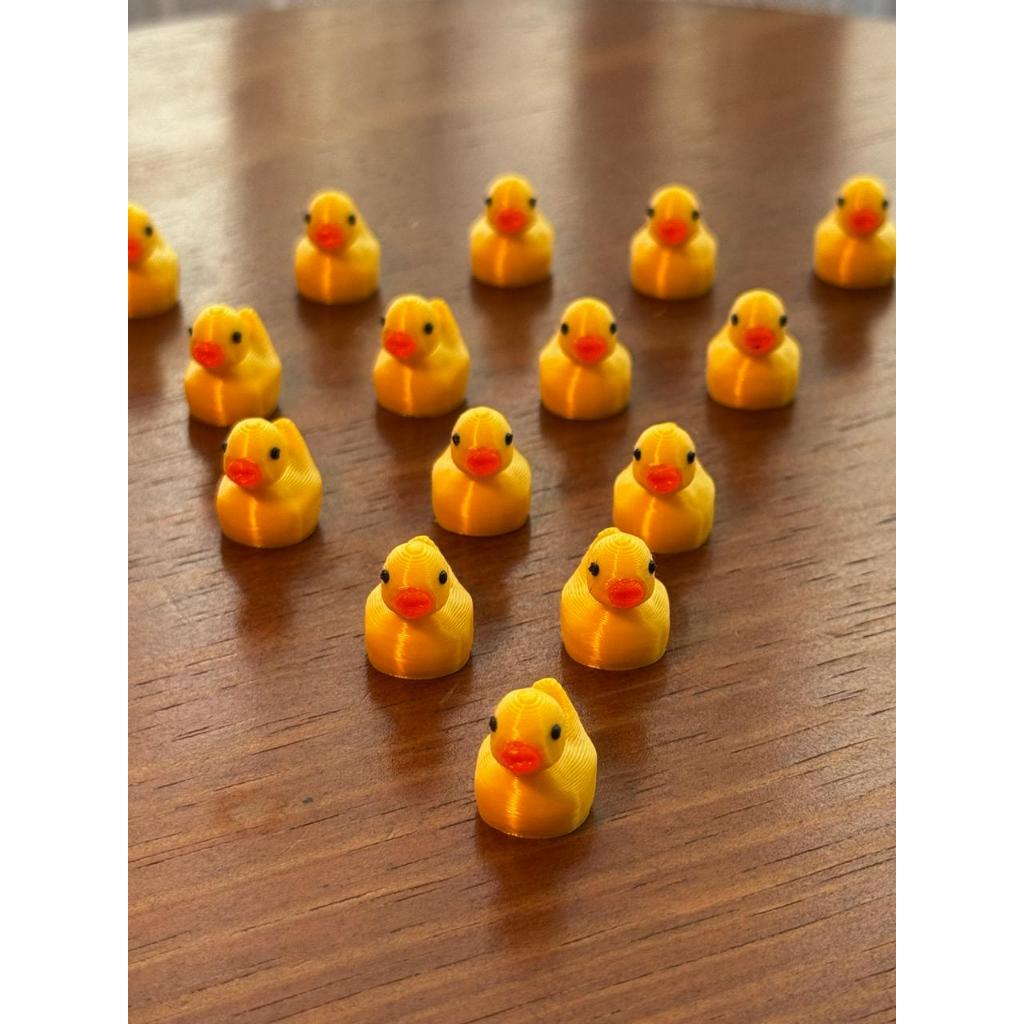 🐥 Kit Mini Patinhos 3D – Impressos em 3D com 1,5 cm em Oferta na Shopee