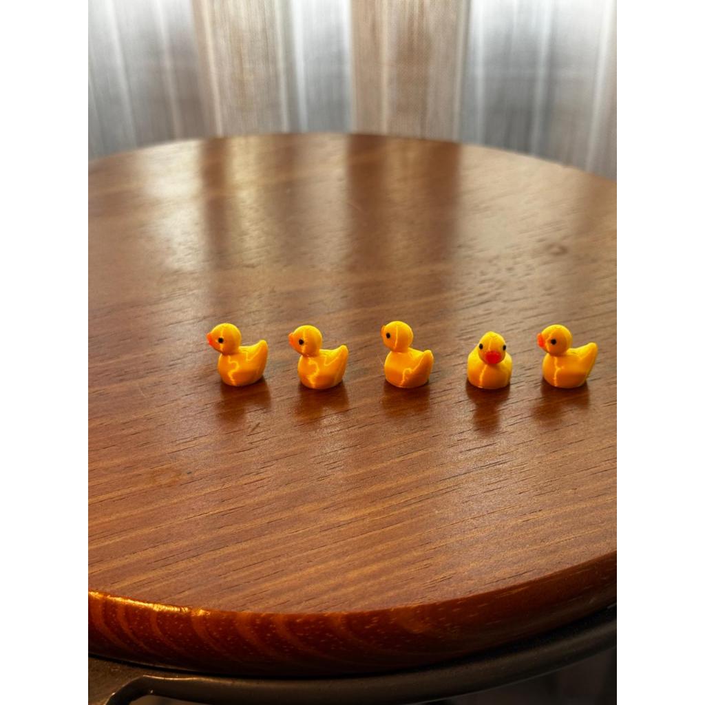 🐥 Kit Mini Patinhos 3D – Impressos em 3D com 1,5 cm