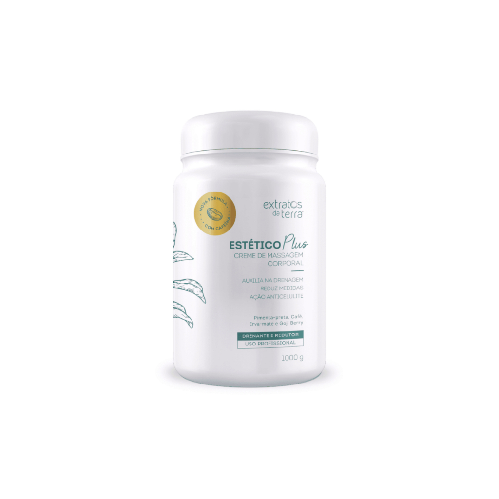 Creme de Massagem Corporal Profissional Estético Plus - Extratos da Terra 1kg