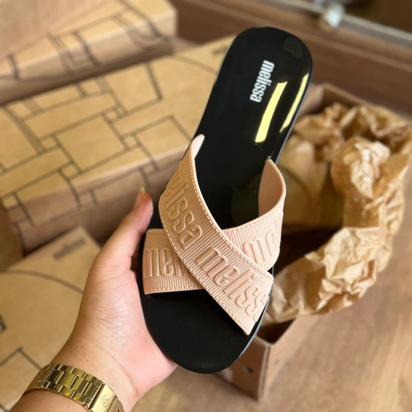 Rasteirinha Feminina Slide Melissa M-Lover Slide Super Fashion Confortavel Original 35740 em Oferta na Shopee