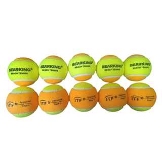 Atacado 10 Bolas de Beach Tennis Profissinal Feltro Macio Resistente Alta Qualidade Bolinhas Tenis de Praia