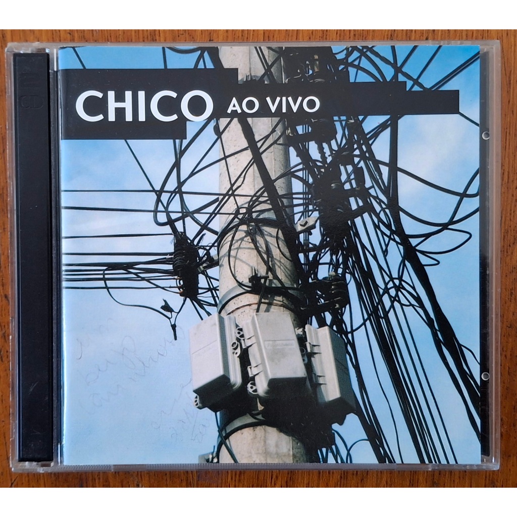 CD - Chico Buarque – Chico Ao Vivo -  DUPLO