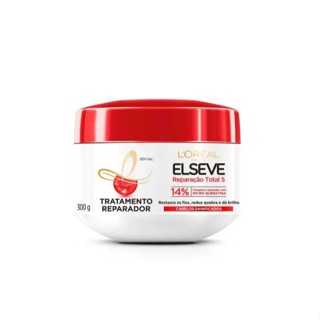 Creme Tratamento Elseve L'oréal Reparação Total 300g em Oferta na Shopee