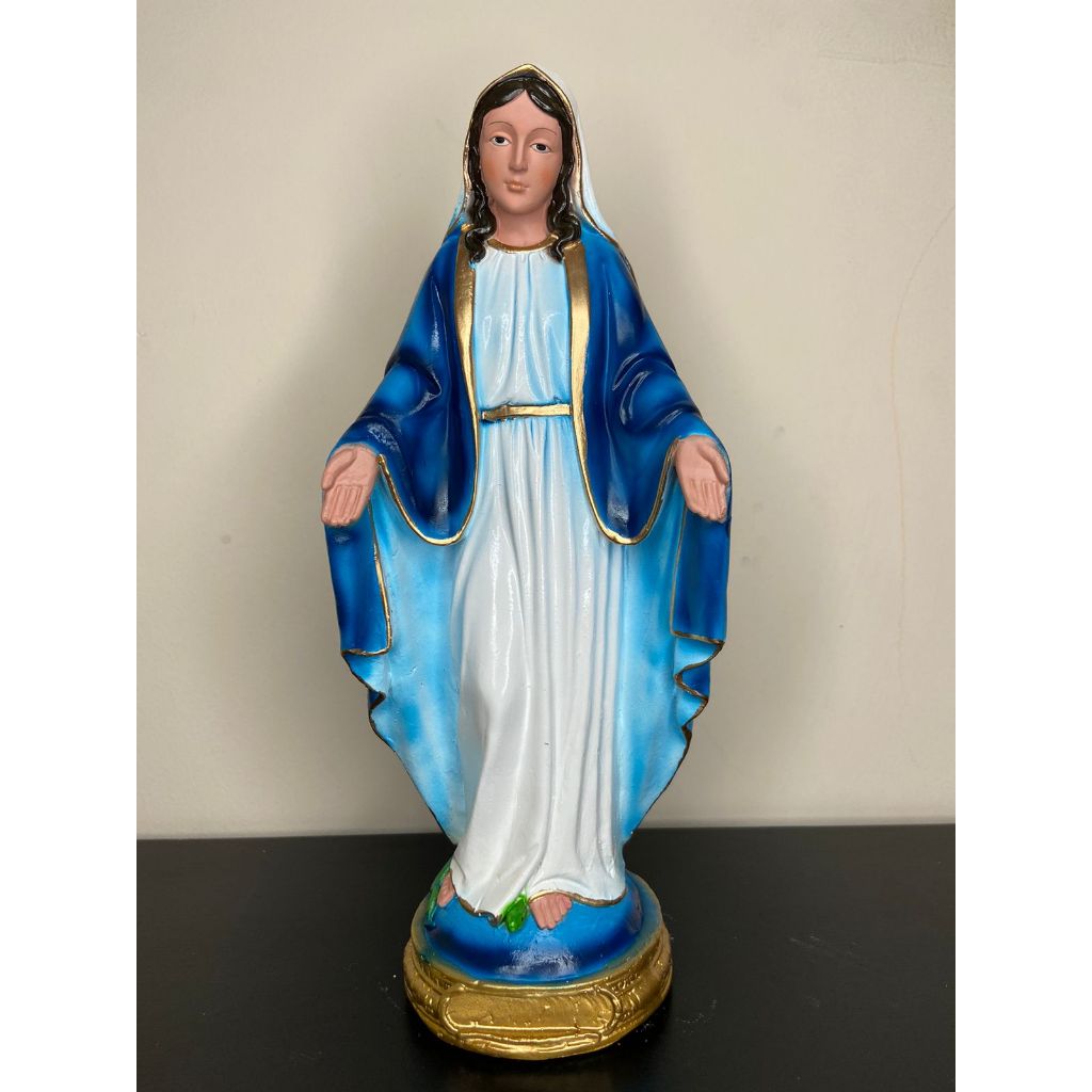 Imagem de Santa Graça 20cm em Gesso em Oferta na Shopee