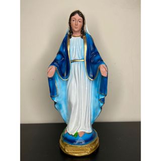 Imagem de Santa Graça 20cm em Gesso em Oferta na Shopee
