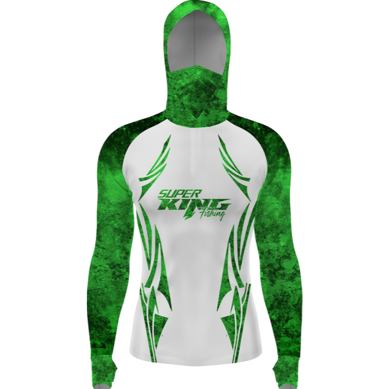 Camisa Camiseta de Pesca Confortável Dry Fit  Uv50+ C/ Bandana Sky-19 em Oferta na Shopee