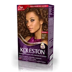 Tintura de Cabelo Koleston Cor 537 Marrom Sedução