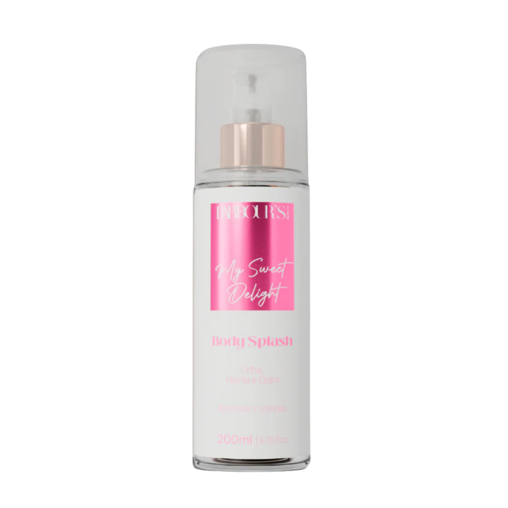 Body Splash My Sweet Delight Desodorante Barbours 200ml em Oferta na Shopee
