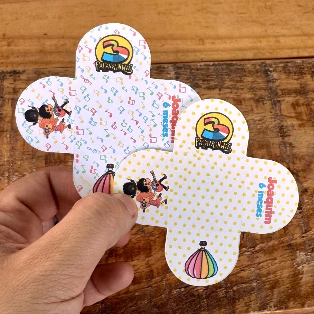 Forminhas para Doces Personalizadas 3 palavrinhas | Brigadeiro | Festa Aniversário Infantil