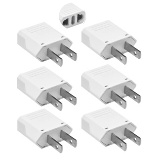Adaptador Tomada Americano Brasileiro X Chato *branco unidades  cor Branco em Oferta na Shopee