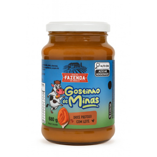 Doce De Leite Vários Sabores Gostinho De Minas - Fazenda De Minas 680g em Oferta na Shopee