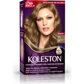 Tintura de Cabelo Koleston Cor 71 Louro Cinza Médio em Oferta na Shopee