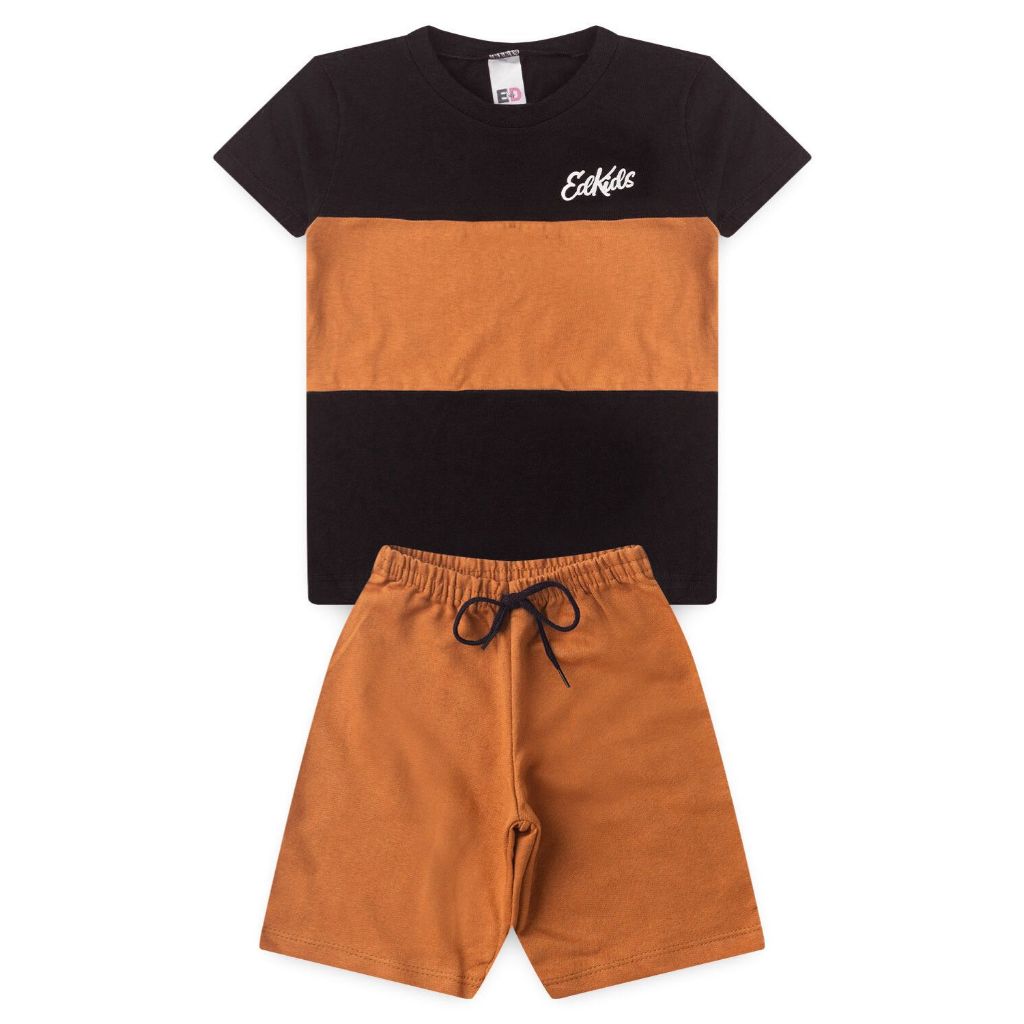 Conjunto Infantil Verão Masculino Menino 2 ao 14 anos Roupa Juvenil - Na Pronta Entrega - Envio Full